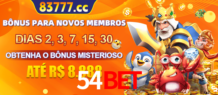 Anúncio dos benefícios para Membro VIP Sênior na plataforma 54BET, incluindo bônus promocionais, semanais e mensais, ilustrado com o personagem Fortune Tiger.